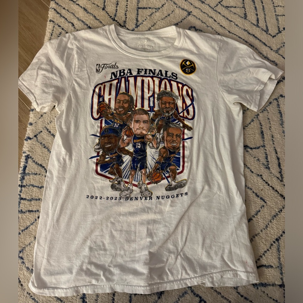 Vintage Denver Basketball Women Tee
